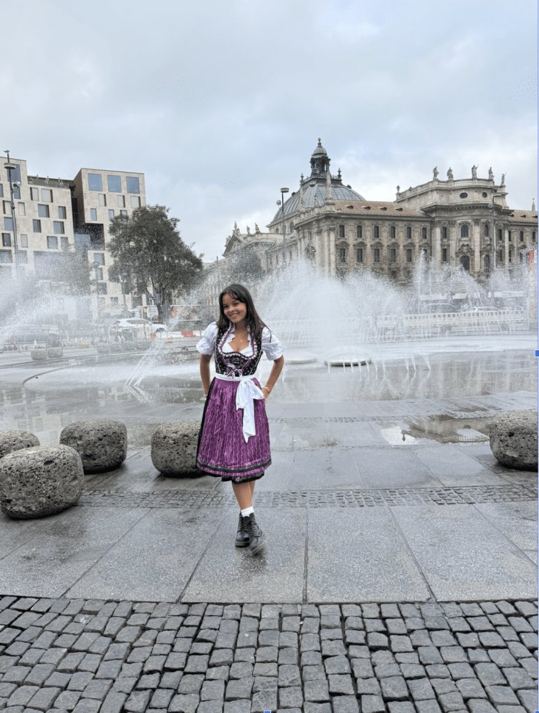 Girl at Oktoberfest