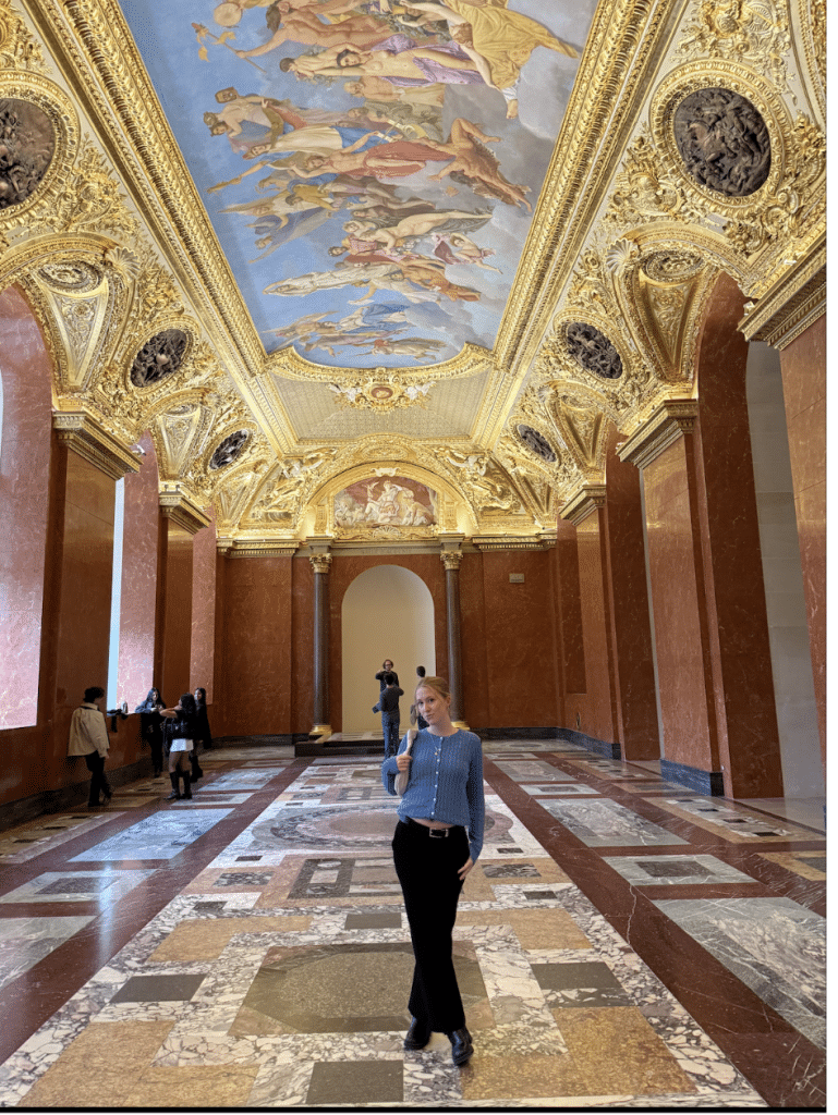 Girl in Paris Museum