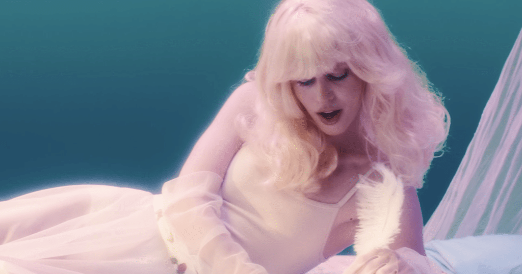 Music video for "Death & Romance" by Magdalena Bay