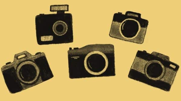 Image of five cameras