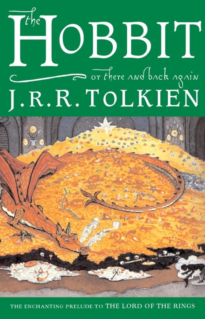 Front cover of The Hobbit or There and Back Again by J.R.R. Tolkien