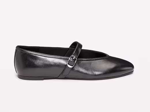 classic black Mary Jane flats