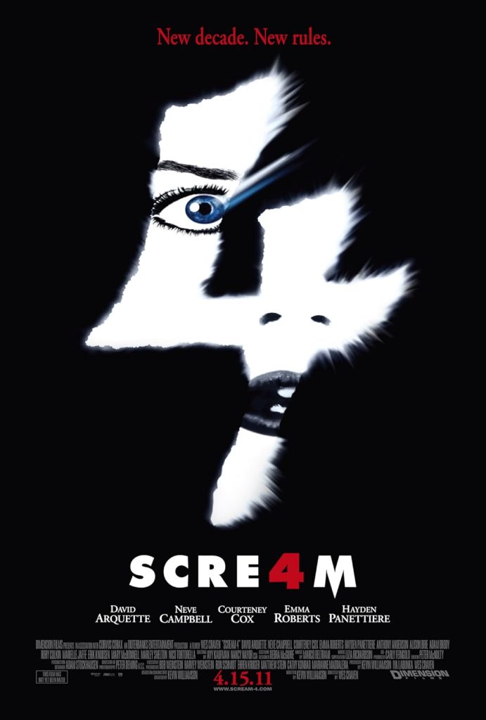 Scream 4 image of official poster