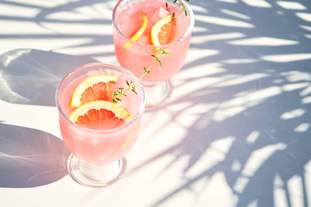Easter Sunrise Bubbly spring cocktail