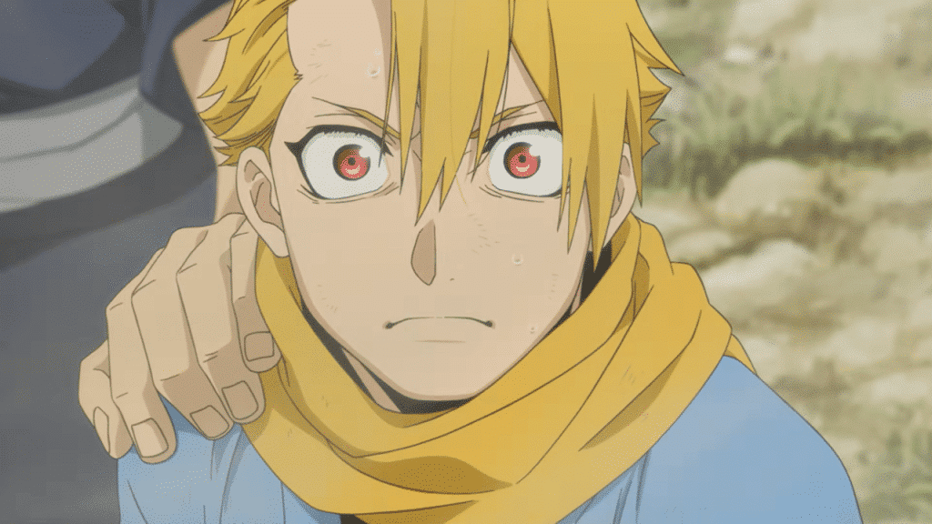 Yuru looking concerned