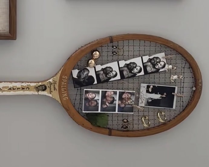 Tennis Racket Clip Board