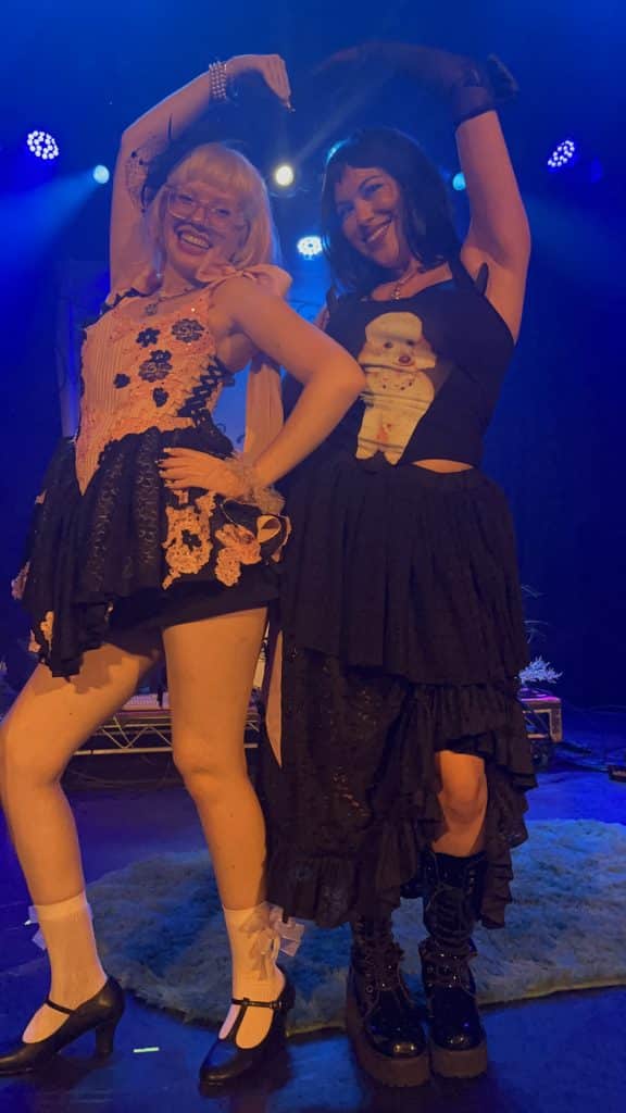 The Two Lips performing at The Roxy Theatre.