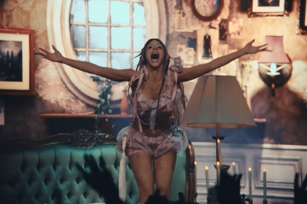 Melanie Martinez sporting a new look and musical video vision for her new album. (Photo Credit: YouTube/Melanie Martinez)