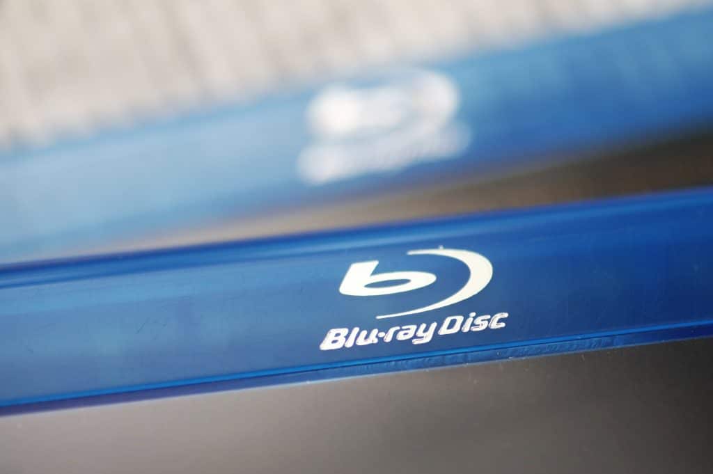 Close up of Blu-ray case