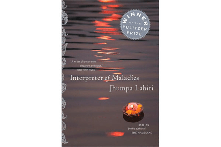 A lantern going down a river, as a cover for the Interpreter of Maladies Short story collection