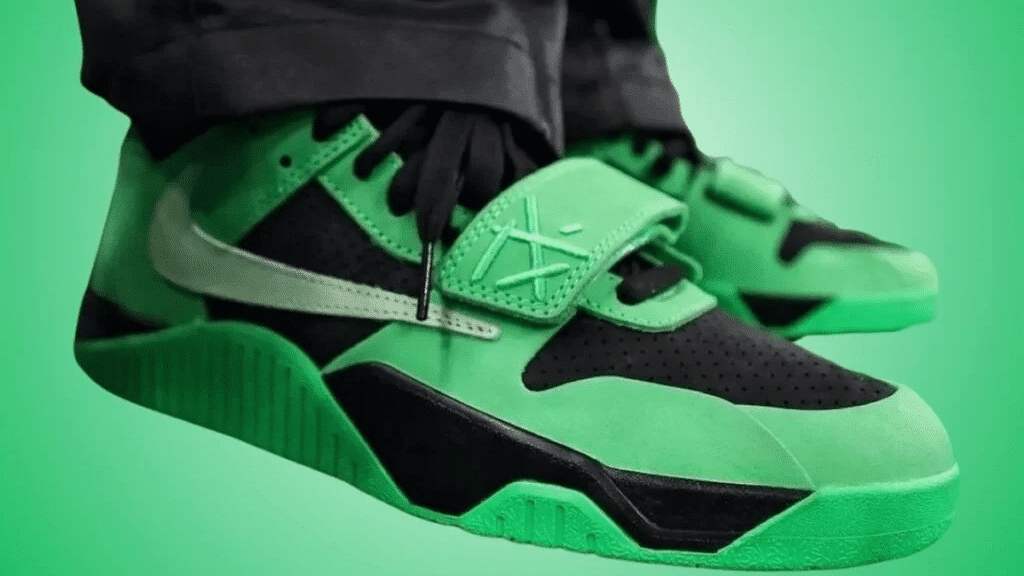 Travis Scott x Jordan Jumpman Jack “Green Spark”