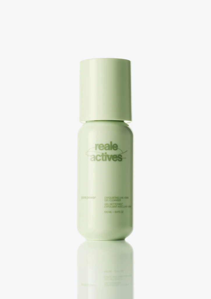 Reale Actives' Pore Power Exfoliating LHA + BHA Gel Cleanser
