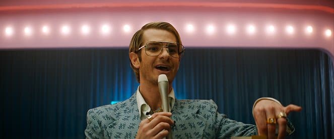 Andrew Garfield as the energetic "Link". (Image: IFC Films).