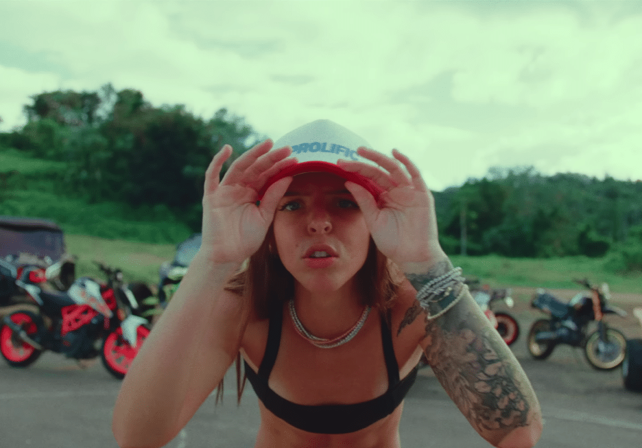 Young Miko in her 4th music video