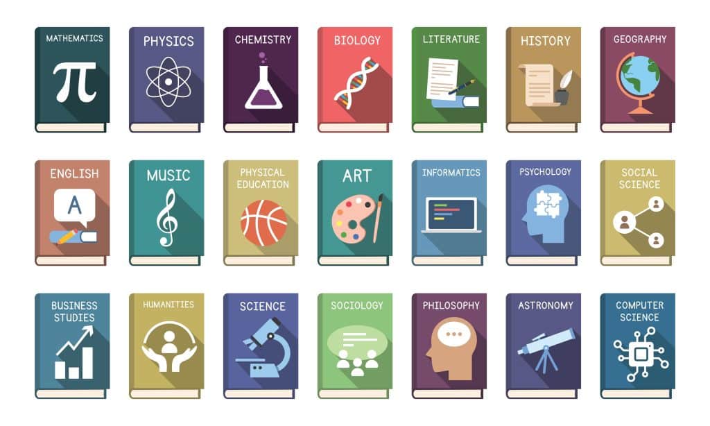Multiple different college majors.