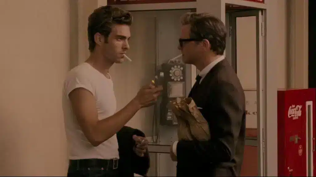 Image: xxx Colin Firth and Jon Kortajarena in a Single Man