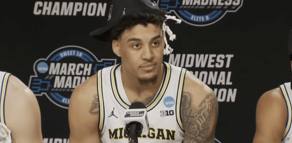 Yaxel Lendeborg Michigan Wolverines Basketball
