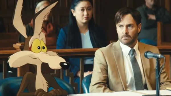 A still from the Looney Tunes film Coyote vs Acme, which will finally receive a theatrical release after it was controversially shelved by Warner Bros in 2023, despite being finished, as part of a tax write-off that angered some in the film industry. Photograph: Warner Bros.