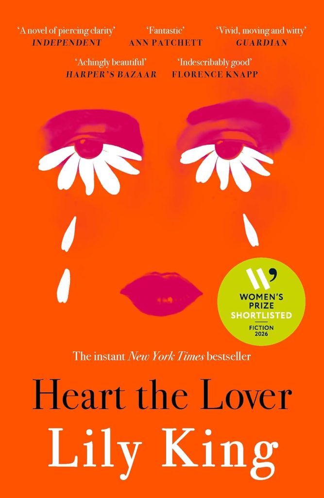 "Heart the Lover" by Lily King official cover page-- 2026 Beach Reads, Indie Books