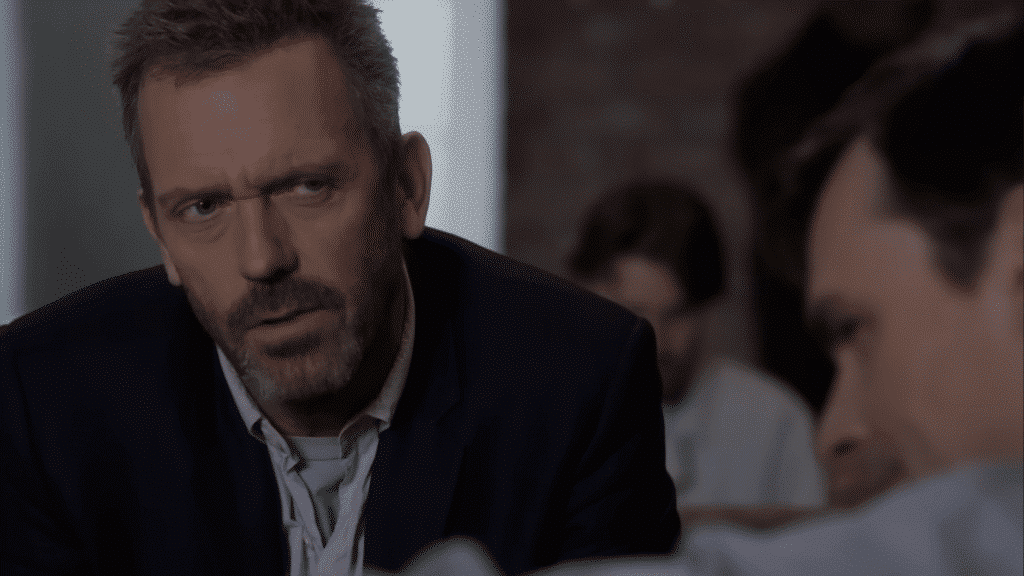Dr. Gregory House at a cafe (Universal Television/NBCUniversal)