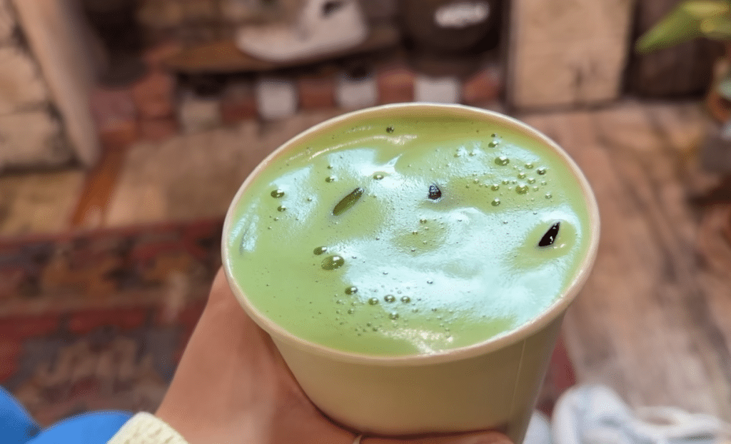 Hot Matcha Latte