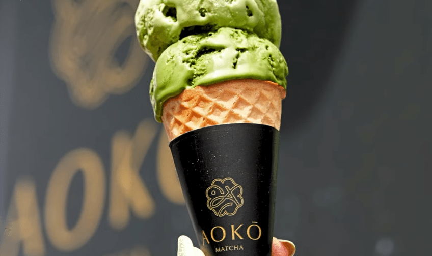Aoka Matcha Ice Cream