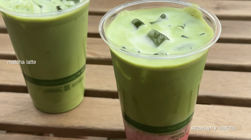 Strawberry Matcha