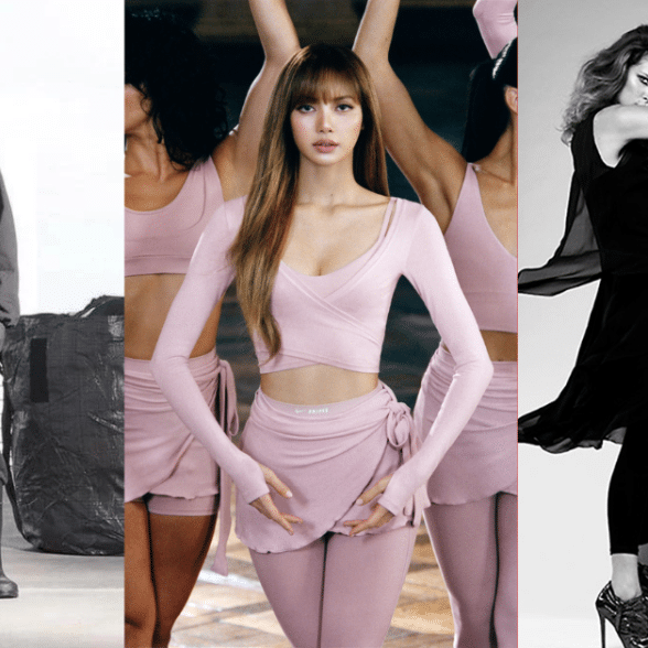 Picture of a collage of fashion collaborations.