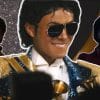 Collage of different images of Jafaar Jackson in Michael