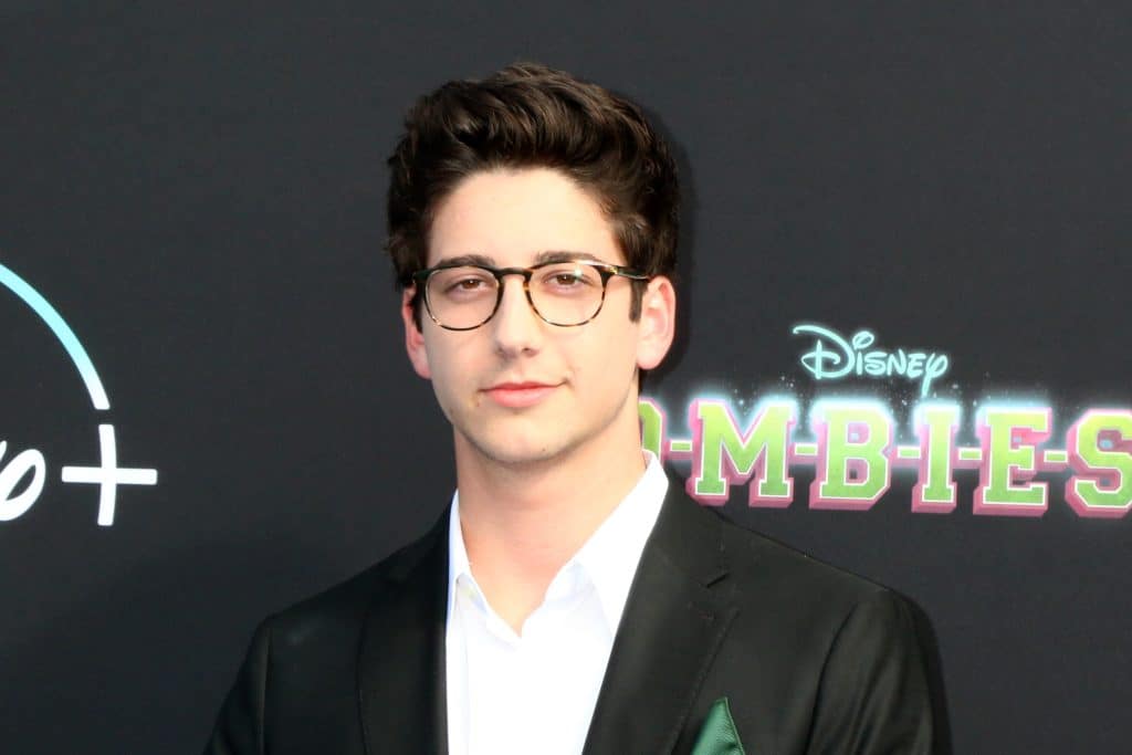 Milo Manheim at Disney's "Zombies" red carpet