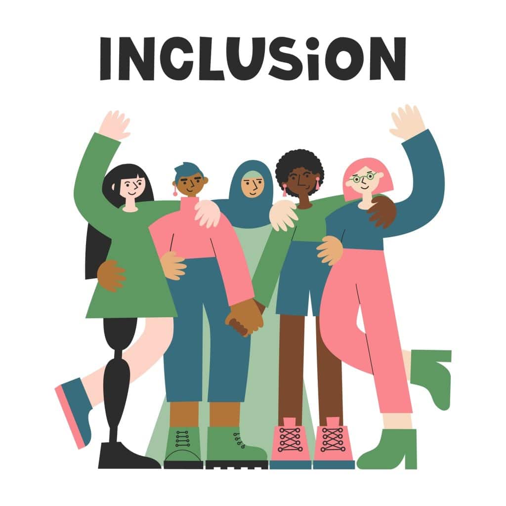 Inclusion of all types of people matters