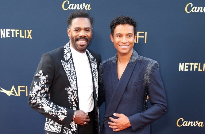 Colman Domingo (left) and Jafaar Jackson (right)