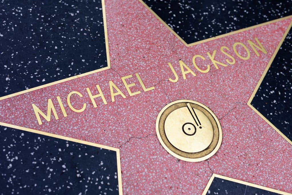 Michael Jackson's Hollywood Walk of Fame Star