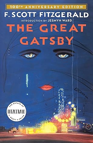 The Great Gatsby by Scott Fitzgerald, a popular book read in school.