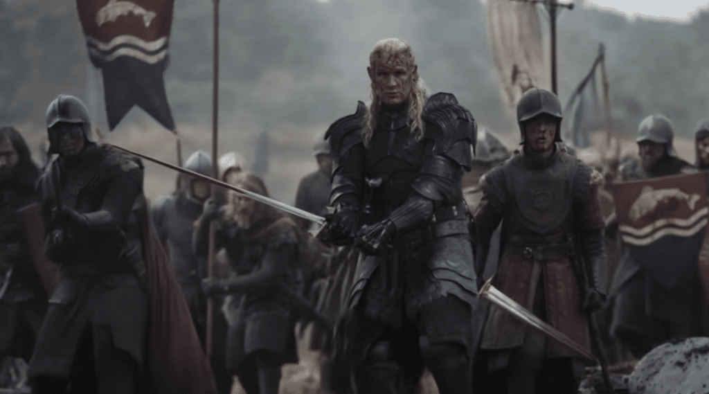 Image of Daemon Targaryen from "House of the Dragon"
