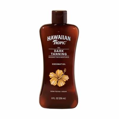 Hawaiian tropic tanning oil for the best summer tan.
