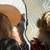 On the left, Luke Grimes is playing Kayce Dutton in Marshals. On the right, there is a scene grab of Beth and Rip from Dutton Ranch