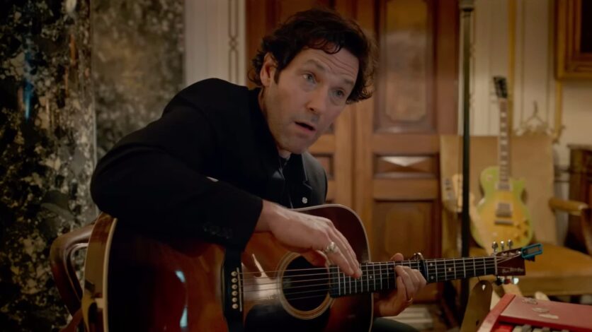 Paul Rudd is Rick Power in 'Power Ballad'. Credit: Lionsgate Films.