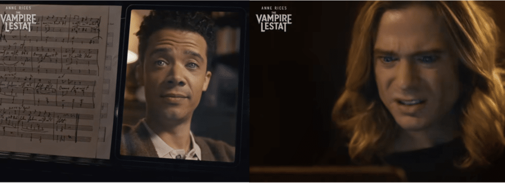 The Vampire Lestat confronts Louis regarding his discovery of the interview with Daniel Molloy.