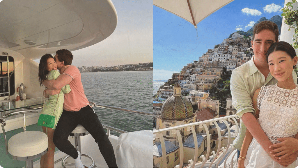 Becca Bloom (above) is known for her out-of touch social media presence and consistent flaunting of her wealth (Image: Youtube/@raya).