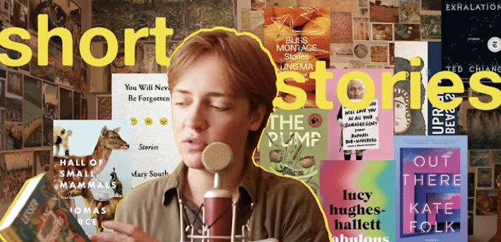 Screenshot of short story recommendations on YouTube