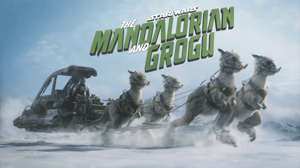 The Mandalorian and Grogu's advertising was often unlike the film.