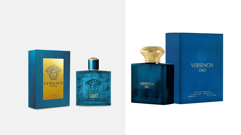 versencia oro maison alhambra is the dupe for versace eros cologne