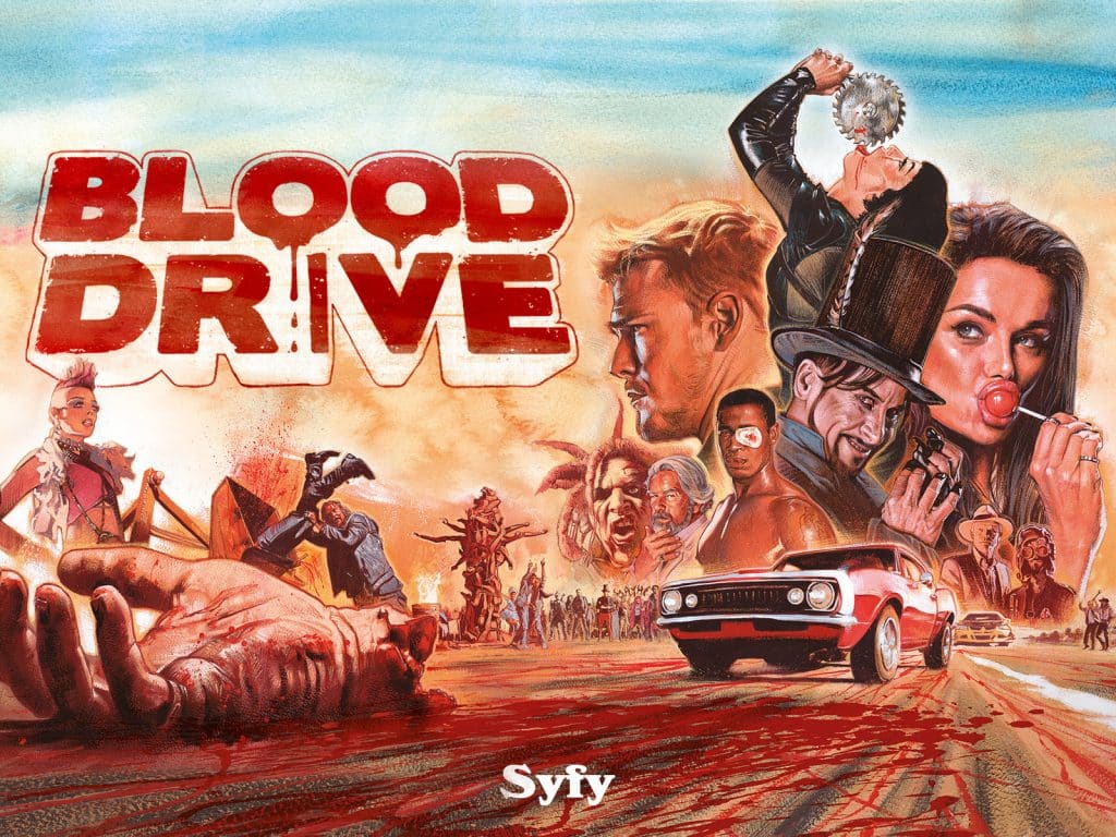 a promotional image of the syfy series blood drive