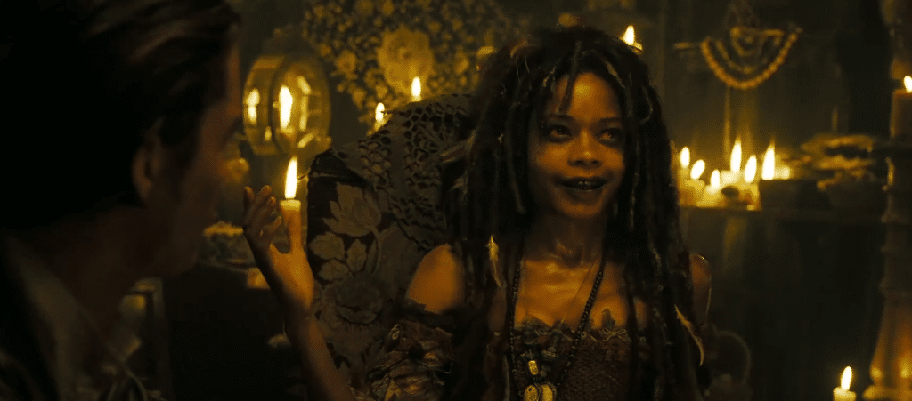 Image of Calypso from the film, "Pirates of the Caribbean."
