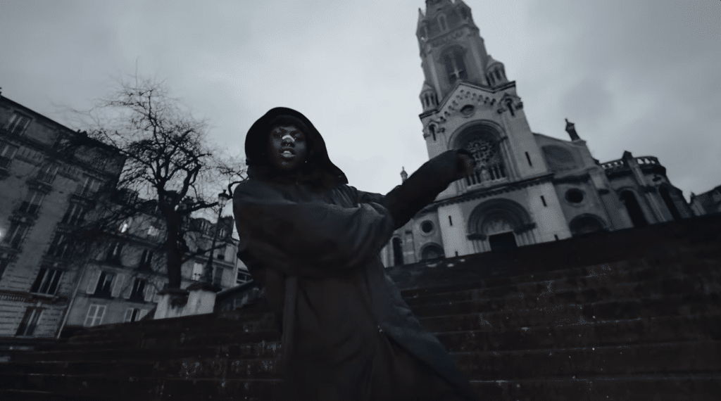 Pz' in his "Never Gon Home" Music Video
