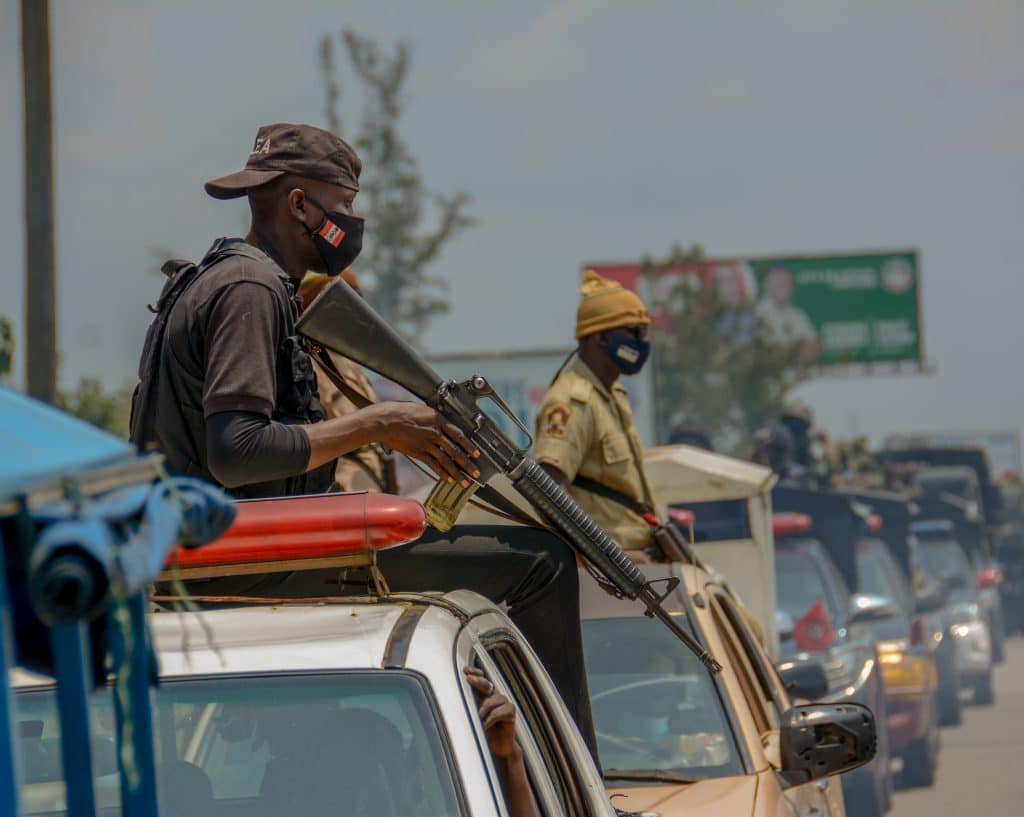 Security operatives in Nigeria