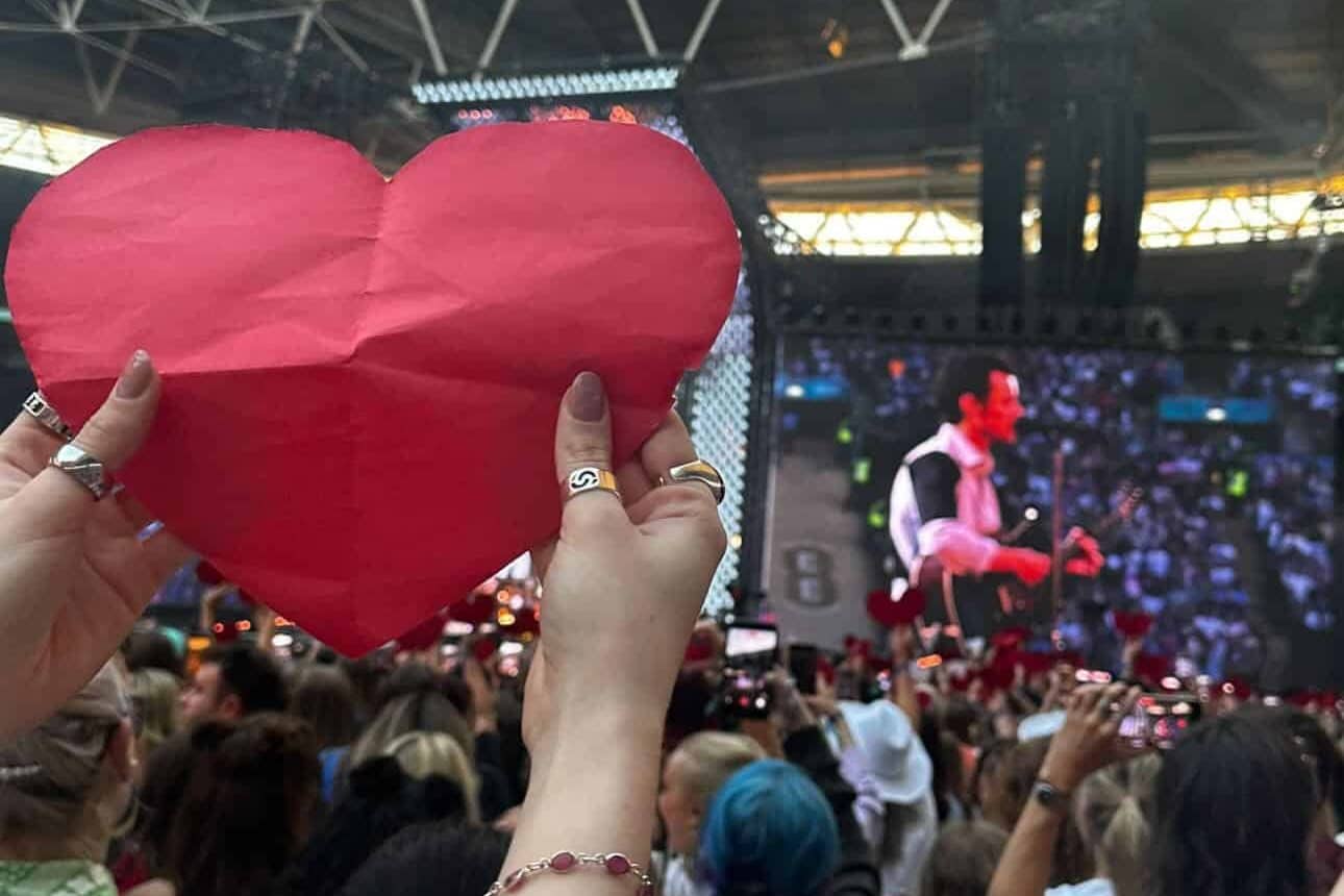 Inside the crowd at harry styles show
