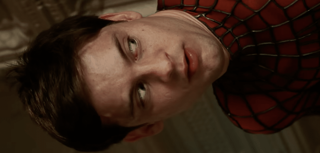 Tobey Maguire as Spider-Man