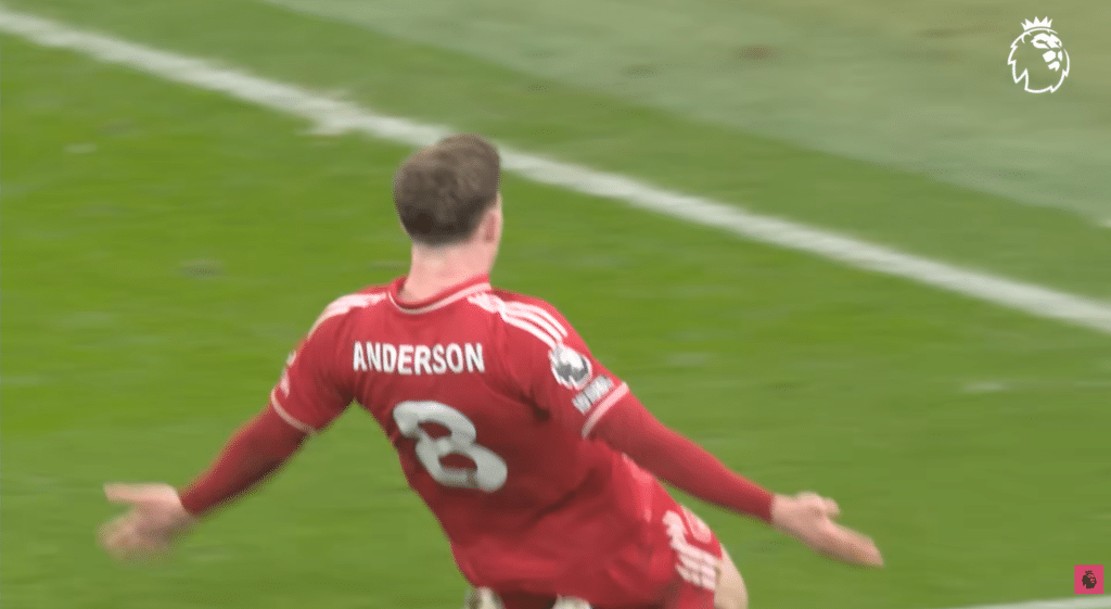 Elliot Anderson emerged as one of Nottingham Forest’s standout players before earning a record move to Manchester City.